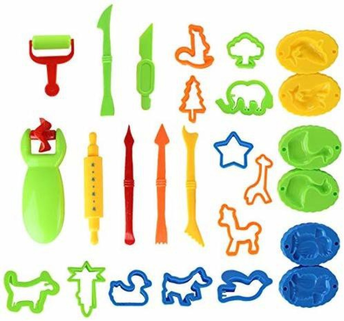 Dough Tools Kit for Kids 26pcs Clay Modelling Tools Play Set