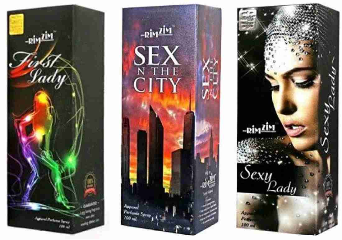 Buy रिमजीम Combo of Sex N The City First Lady Sexy Lady Eau de Parfum - 300  ml Online In India | Flipkart.com