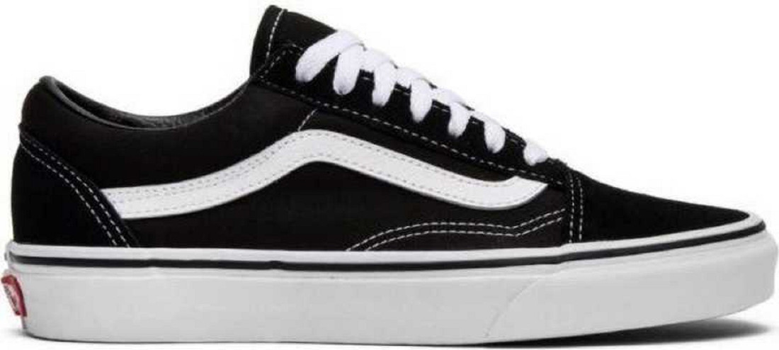 Old skool black vans womens hot sale
