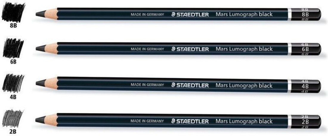 Mars Lumograph Black Pencil 2B | Staedtler