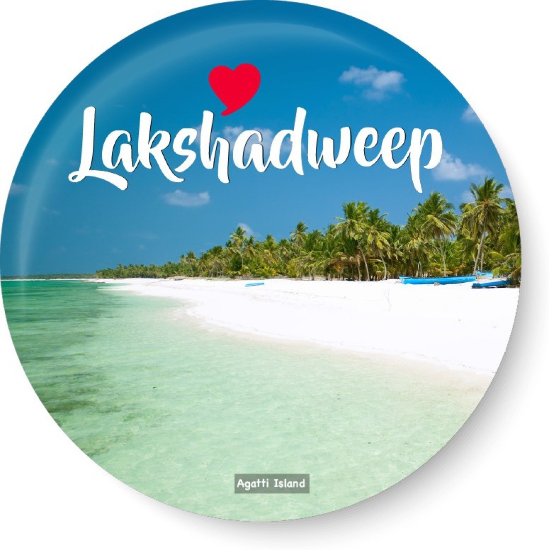 PEACOCKRIDE Love Lakshadweep I Agatti Island I Souvenir l Travel I