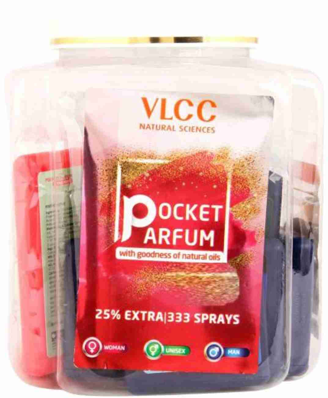 Buy VLCC Pocket perfume Floral Garden Musky naturele Herbal Forest