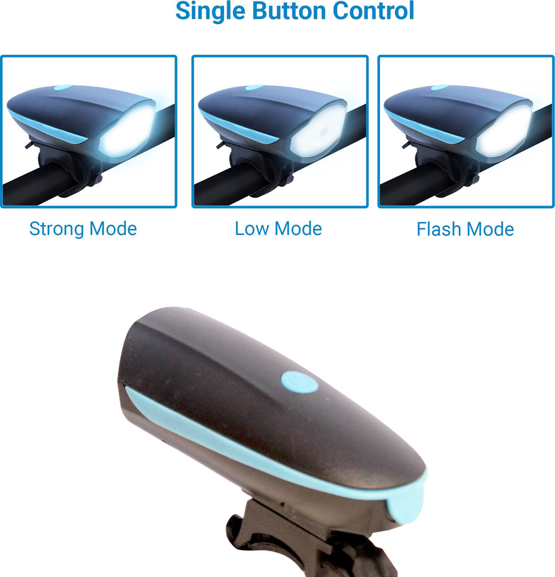 Rechargeable bicycle horn best sale