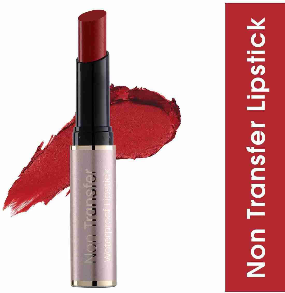 Swiss Beauty Non Transfer Waterproof Lipstick - 407 Russian Red