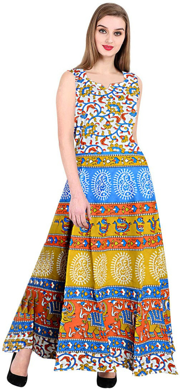 Mudrika women's maxi multicolor dress deals