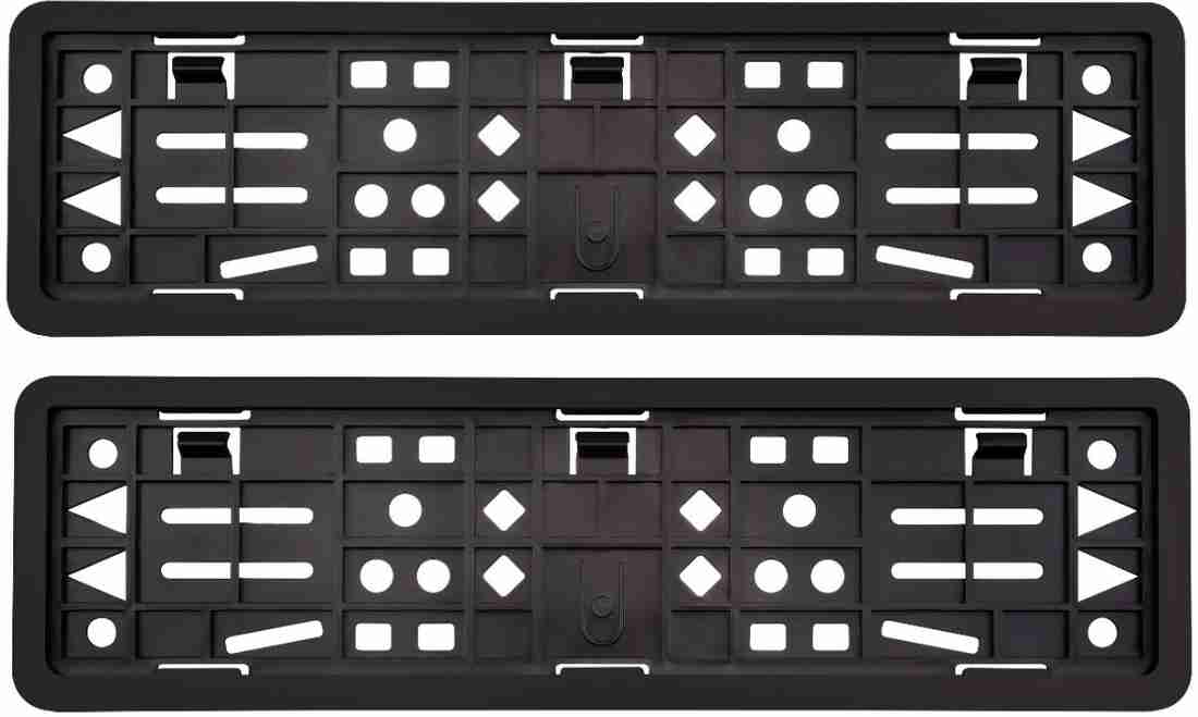 Hsrp number plate store cover for car