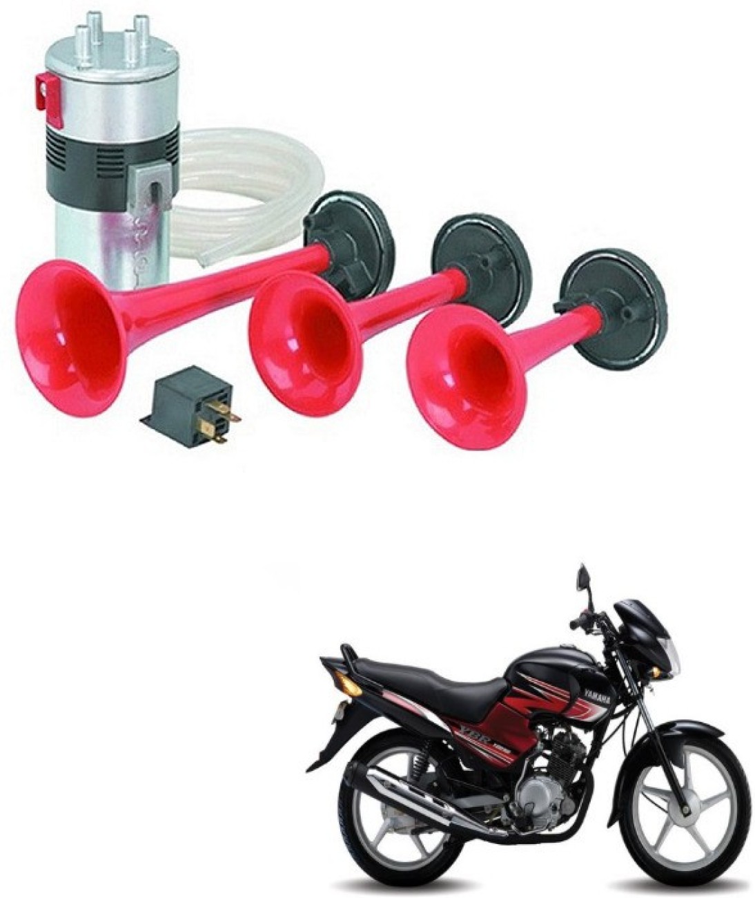 XZRTZ Horn For Yamaha YBR 125 Price in India Buy XZRTZ Horn For