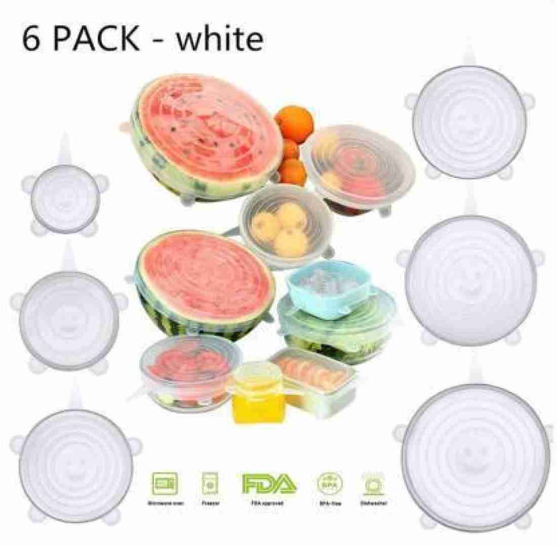 krenz 50 Pcs Fresh Keeping Bags, Reusable Elastic Food Storage Covers,  Plastic Sealing Bags Food Cover, Elastic Stretch Adjustable Bowl Lids,  Universal Kitchen Wrap Seal Caps 20 inch Lid Set 20 inch