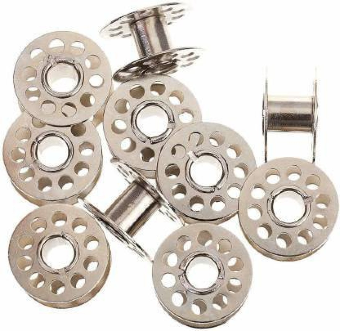 ZENITH 5pcs Clear Sewing Plastic spools bobbins for Brother Sewing