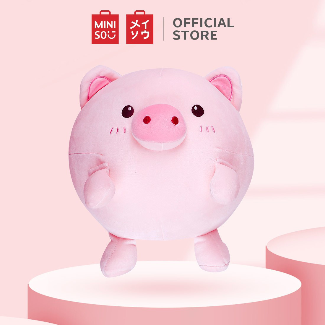 MINISO Round Plush Toy for Kids Piglet Pink 10 inch Round Plush Toy for Kids Piglet Pink Buy Piglet toys in India. shop for MINISO products in India. Flipkart