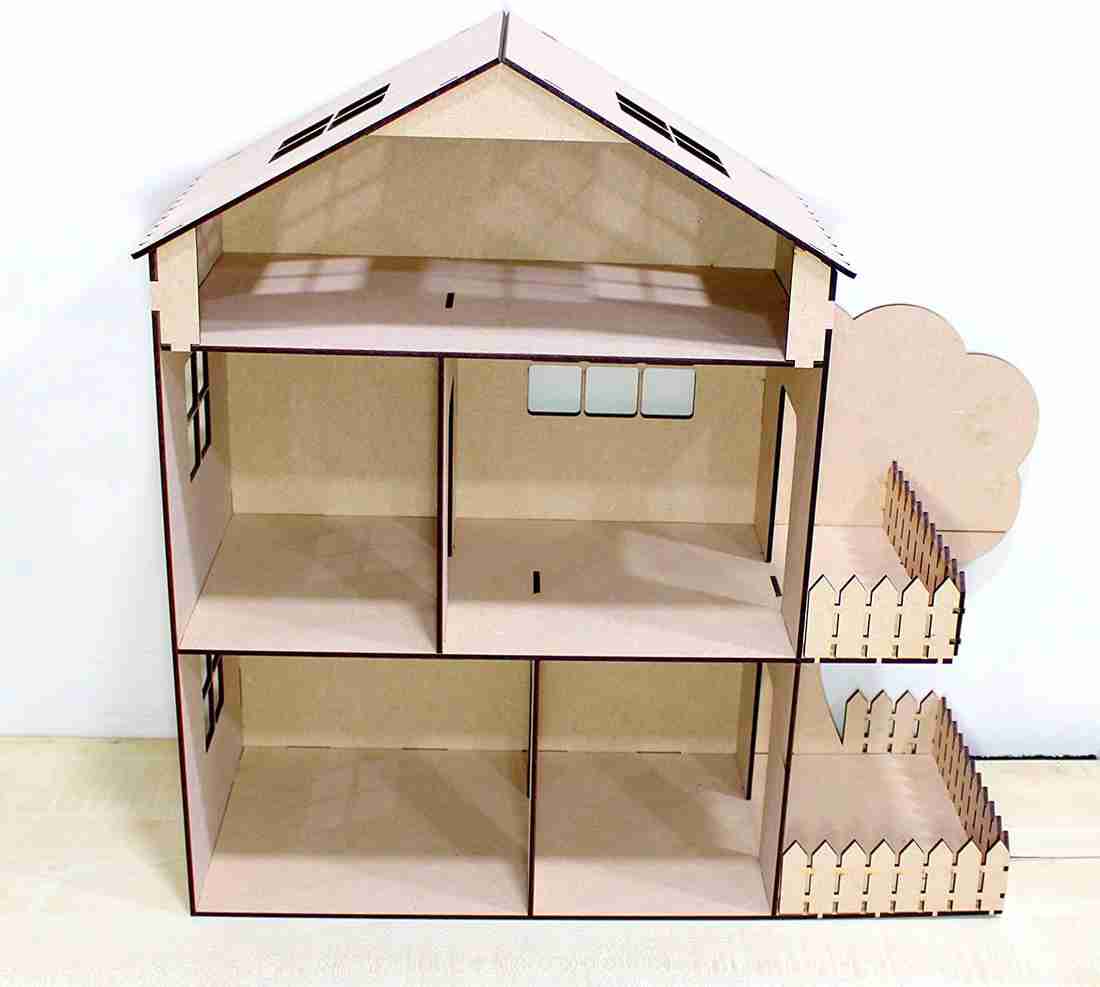 Wooden 3D Puzzle Doll House Home Decor
