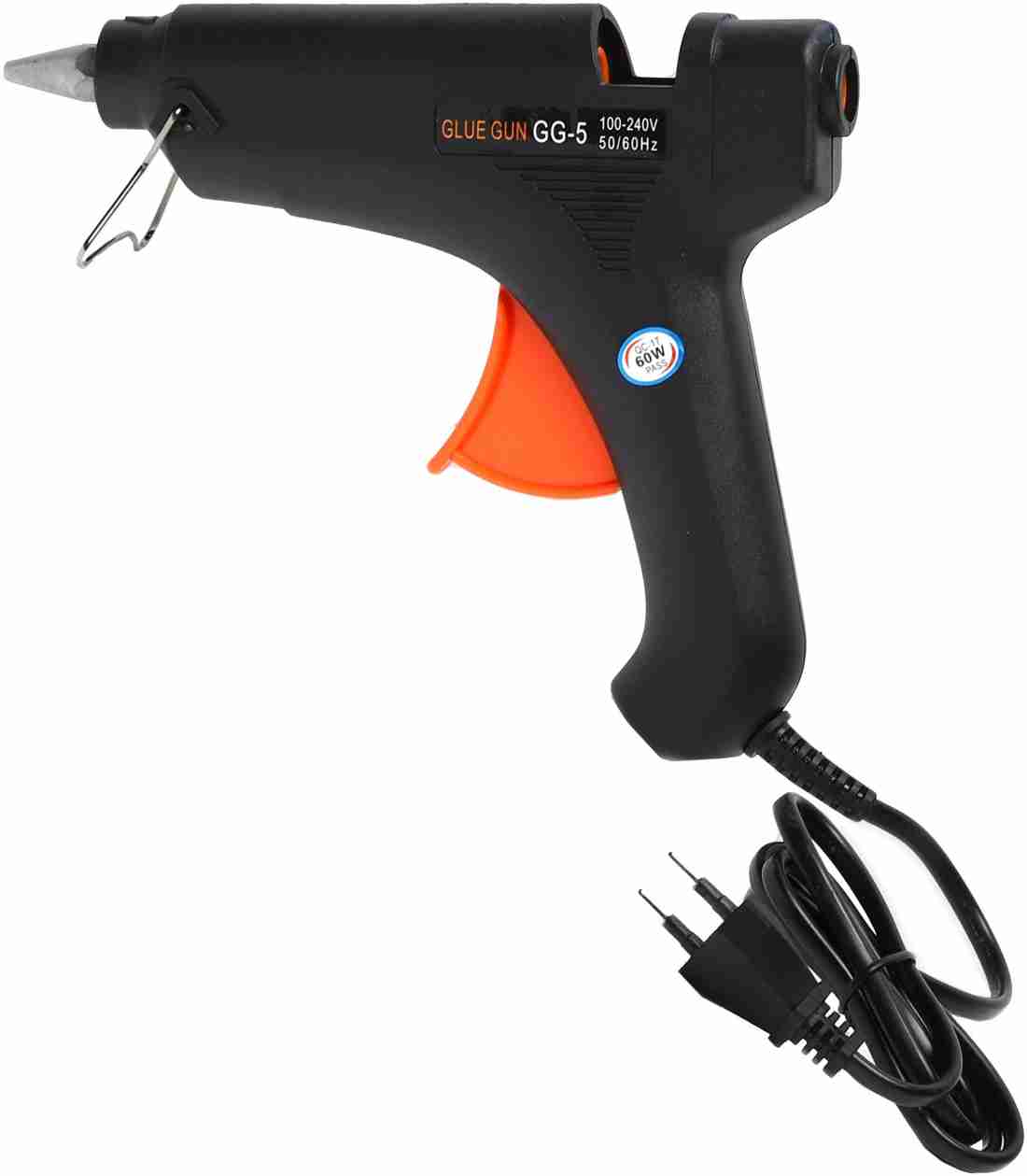 Hot Melt Glue Gun GG-5 40W 100-240V Fast Simple Glue Gun for Crafts Black