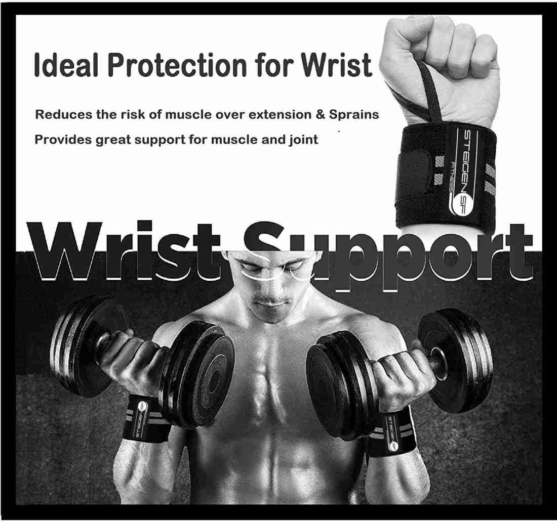 STEIGEN FITNESS Deadlift Strap Wrist Support - Buy STEIGEN FITNESS Deadlift  Strap Wrist Support Online at Best Prices in India - Fitness