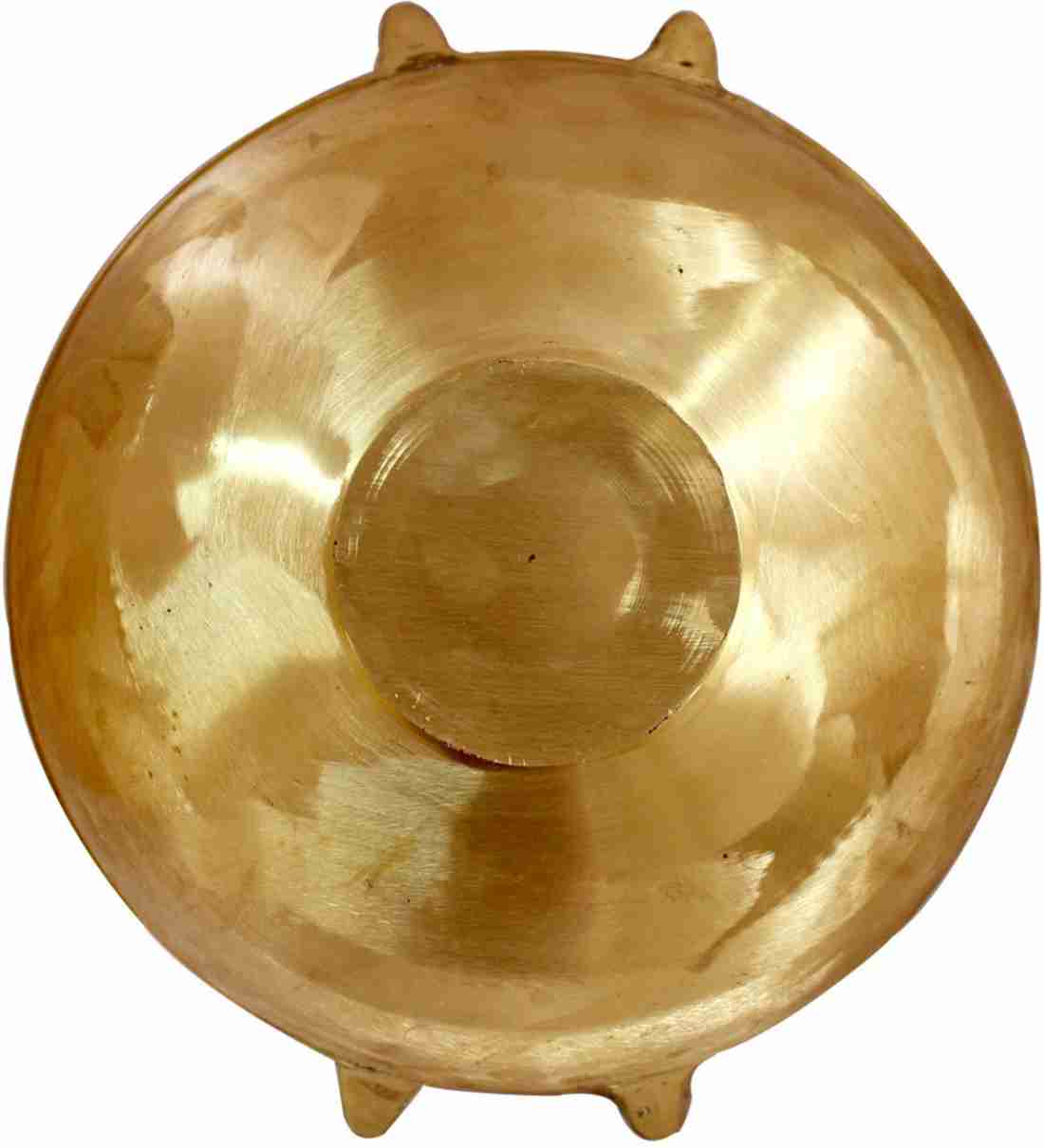 Heribay Brass Kadai Kichen Cookware (9 Inch) Kadhai 20.32 cm