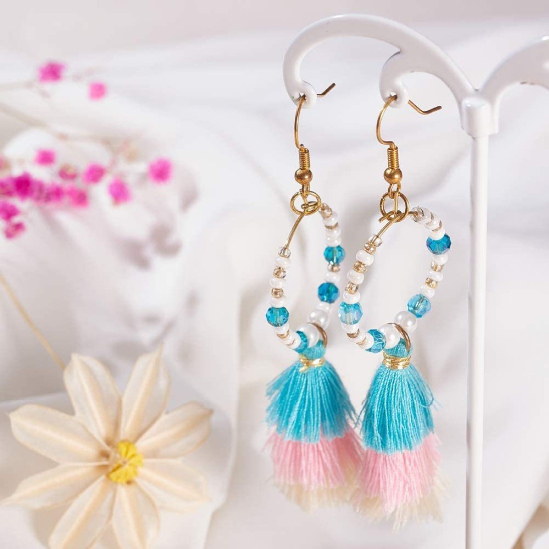 How to Make Bead Earrings  The Sweetest Occasion