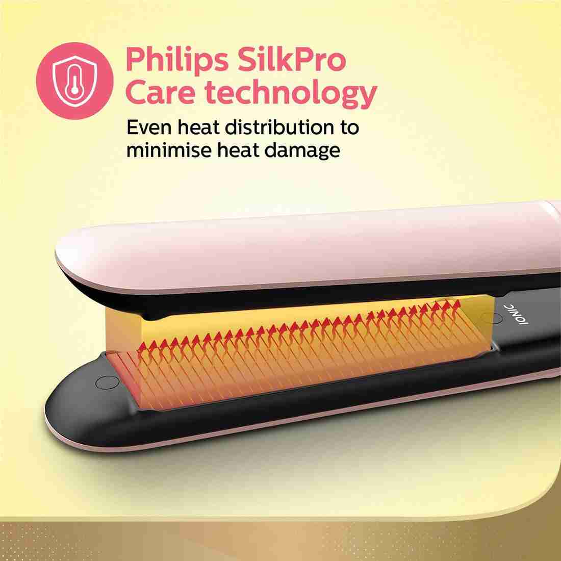 Philips kerashine top hair straightener flipkart