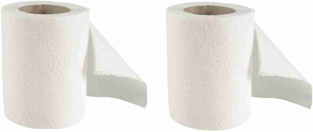 PVA Clean & Hygienic 2 Ply Soft Toilet Tissue Paper Rolls Toilet