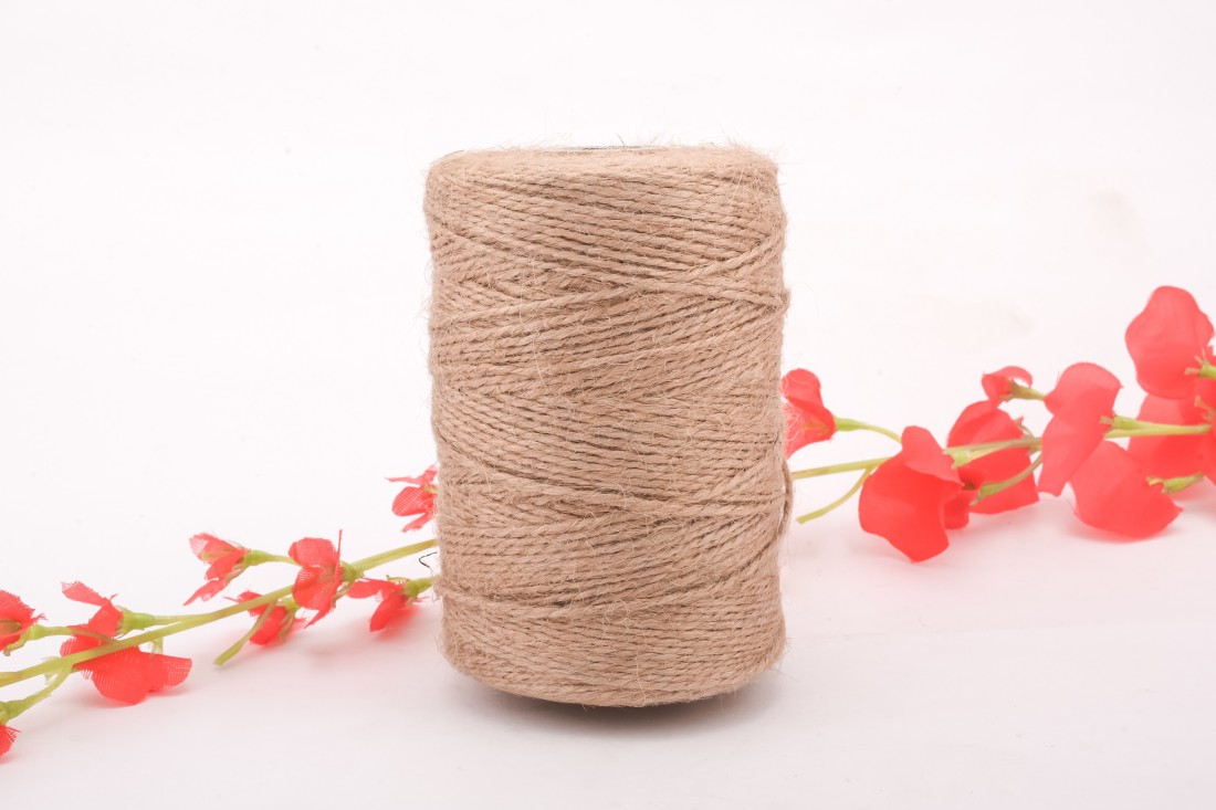 NSB01 Jute Twine String 250 mtr 2 Ply Strong Thick Jute Rope 820