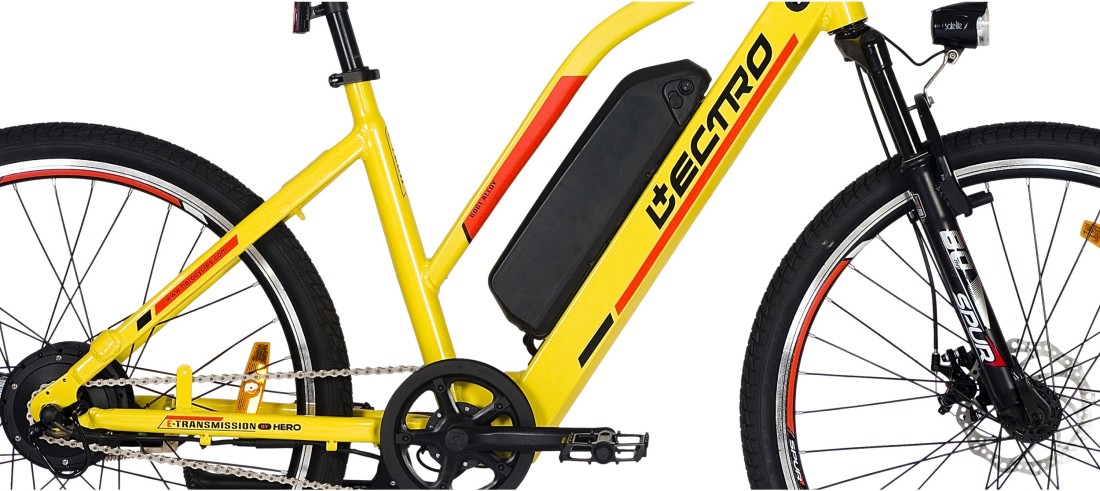 Hero Lectro Impact 26 inches Single Speed Lithium ion Li ion