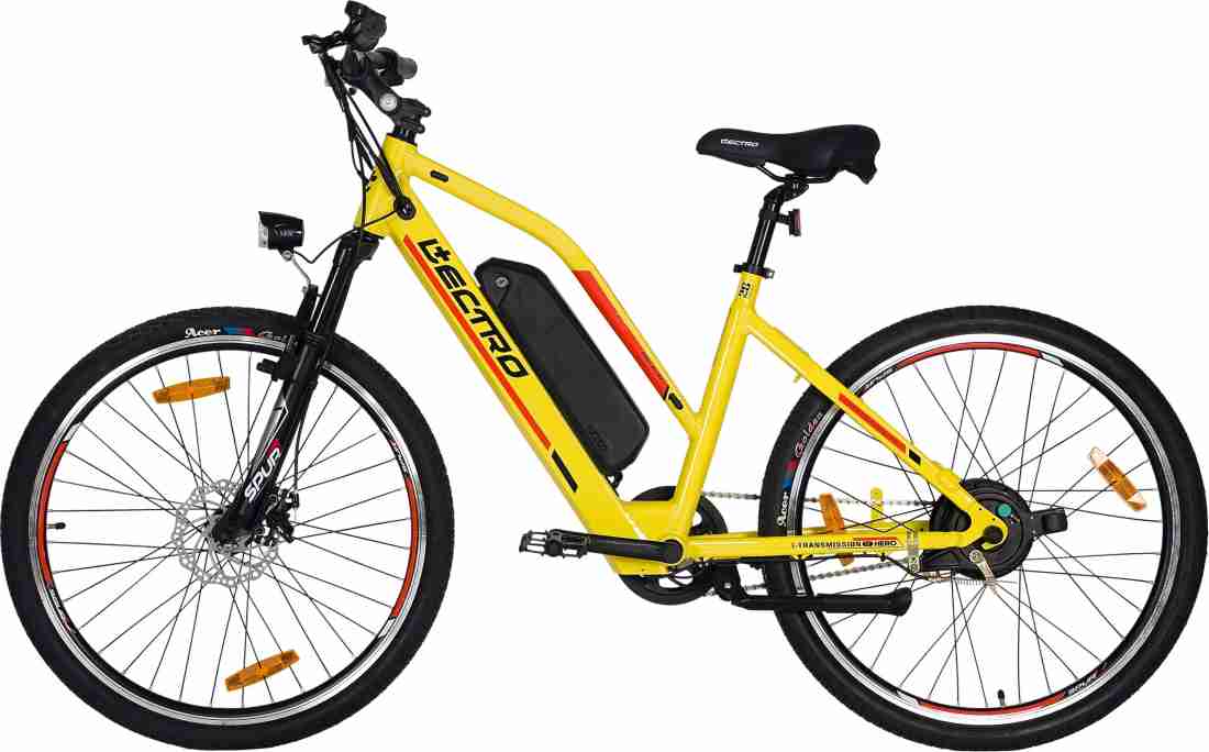 Hero Lectro Impact 26 inches Single Speed Lithium ion Li ion