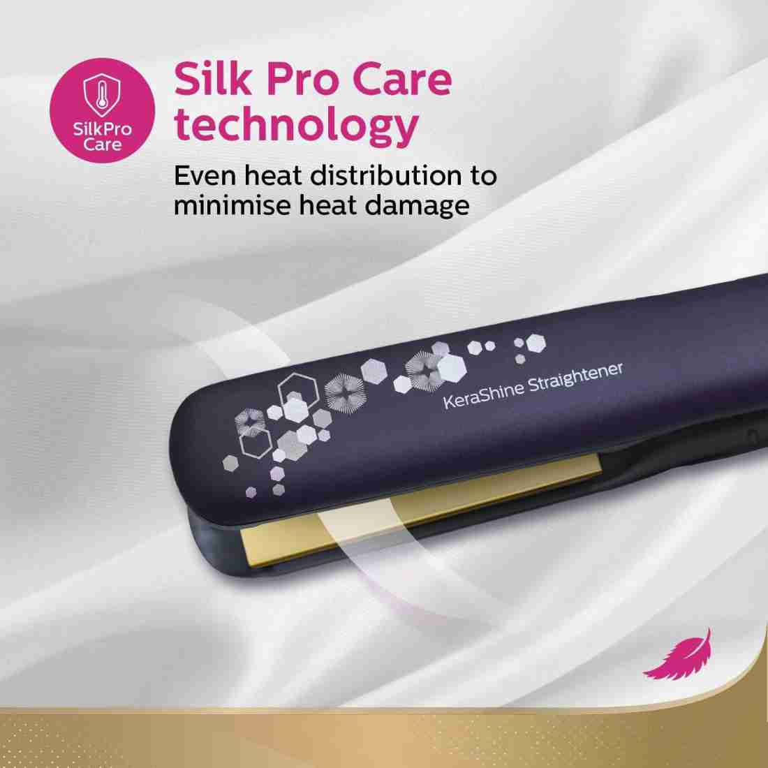 Philips silk pro 2024 hair straightener price