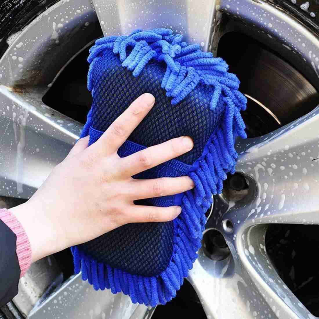 carempire Car Wash Brush with Long Handle Microfiber Car Wash Mop Glove Car  Cleaning Wet & Dry Mop Price in India - Buy carempire Car Wash Brush with  Long Handle Microfiber Car
