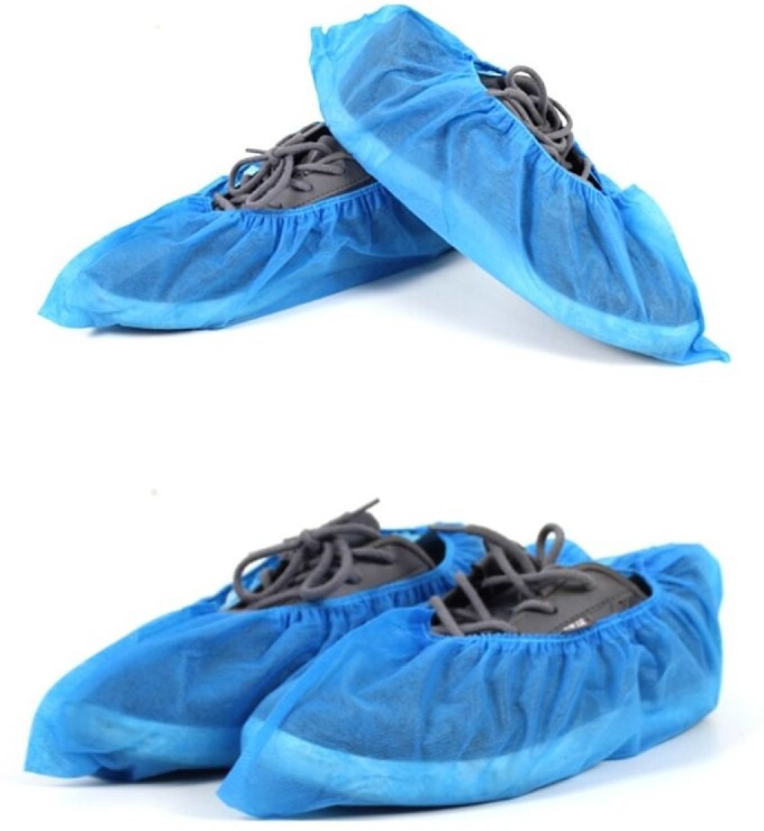 Cleanroom Non-Woven Disposable Shoe Covers - Pack of 100 Pieces = 50 P