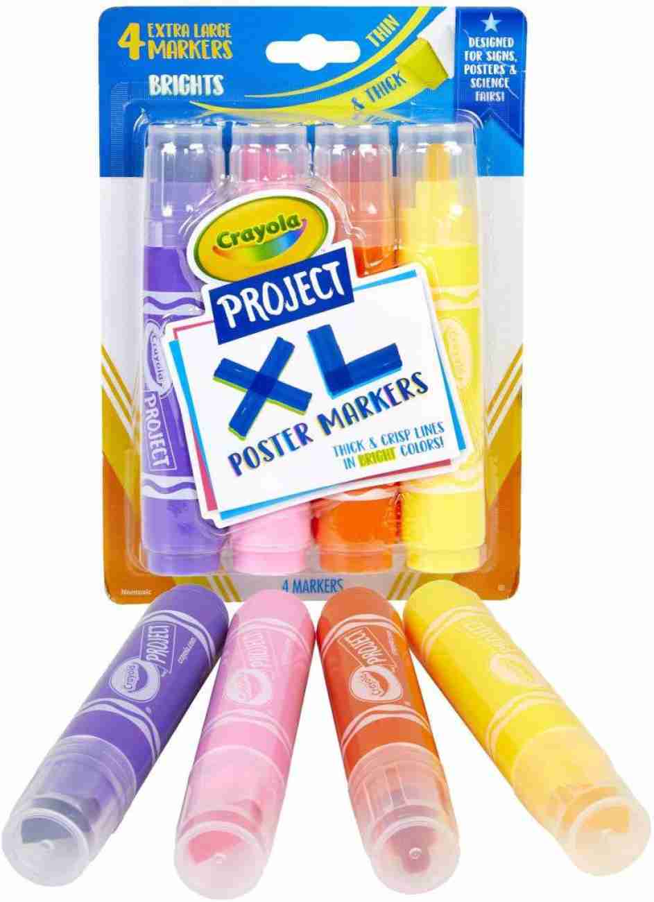 Crayola 4CT Black Pip Squeak Markers