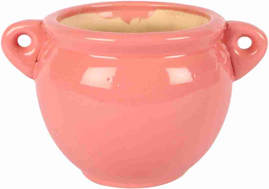 Kunda Matki Ceramic Pot Planter, For Decoration, Size: Medium