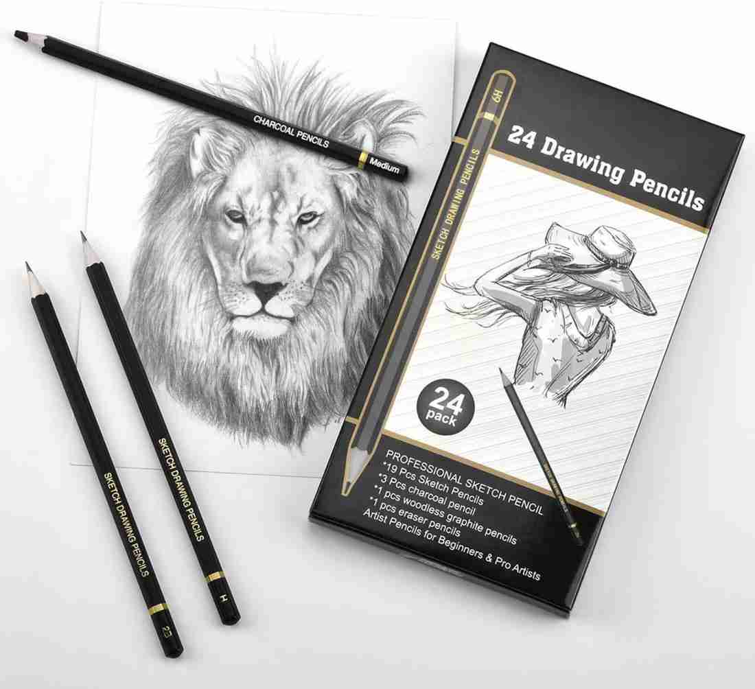 Definite Artline 6pc Sketch Pencil, 6pc Blending