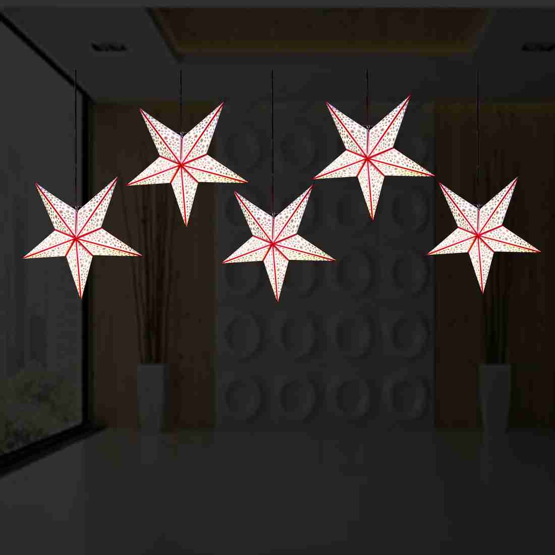 Flipkart SmartBuy Christmas Decorative Star Hanging Star for