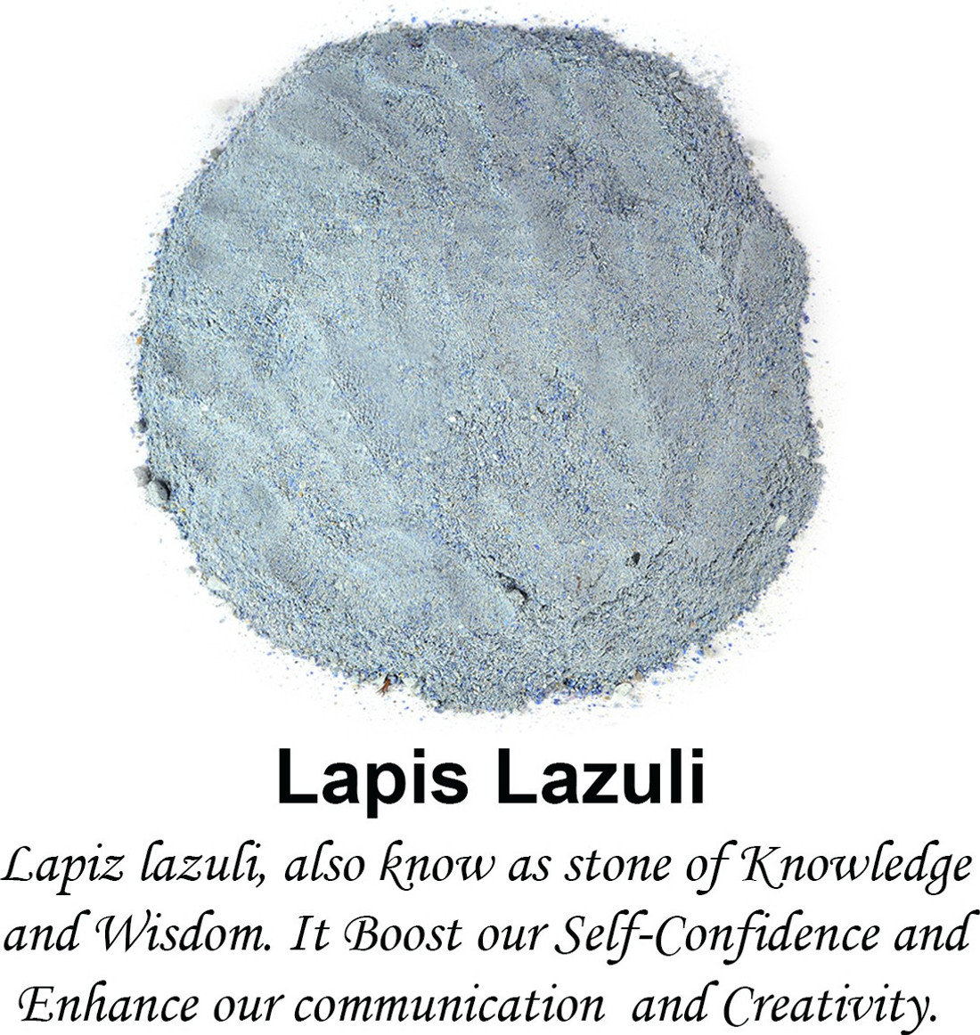 Lapis lazuli dust on sale