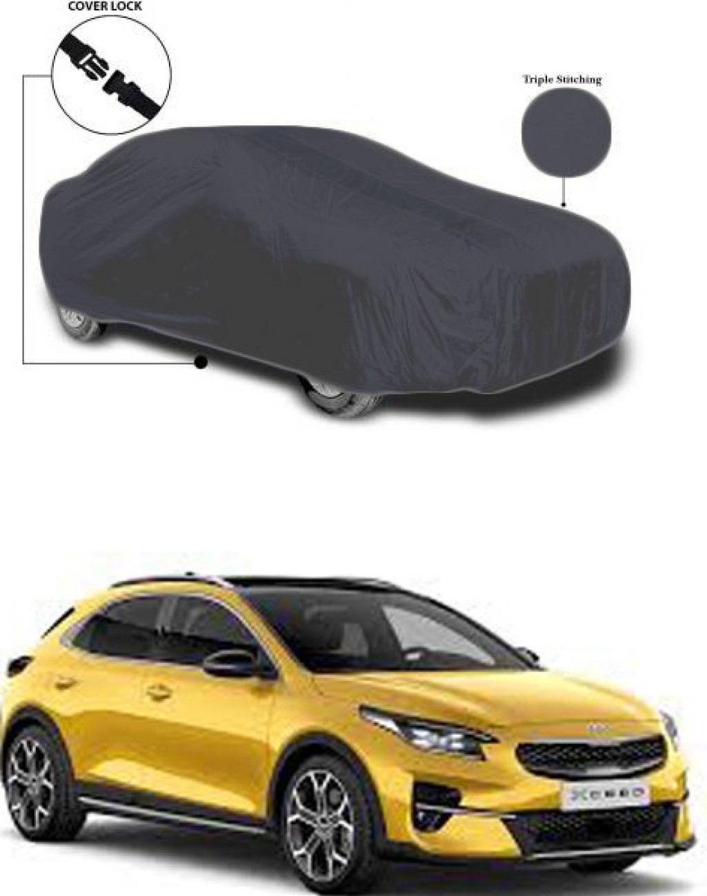 Gromaa Car Cover For Kia Universal For Car (Without Mirror Pockets) Price  in India - Buy Gromaa Car Cover For Kia Universal For Car (Without Mirror  Pockets) online at