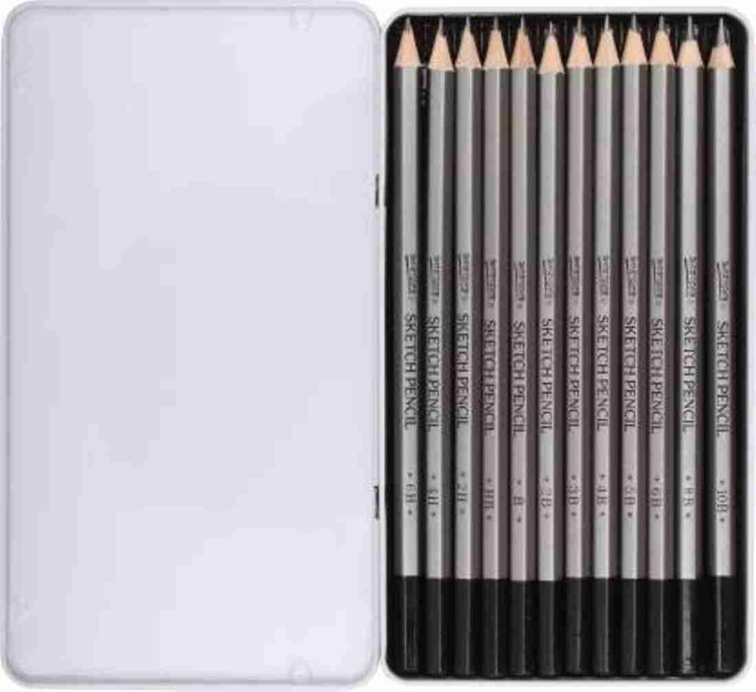 CHROME Artist 12 Grade Quality Fine Art Drawing & Sketching  Pencil - Sketching Pencil