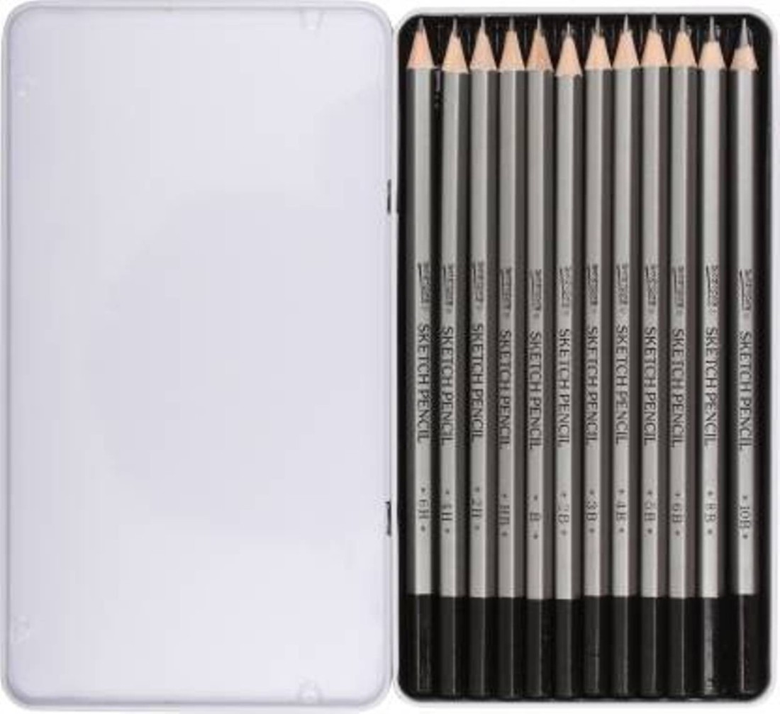 CHROME Artist 12 Grade Quality Fine Art Drawing & Sketching  Pencil - Sketching Pencil