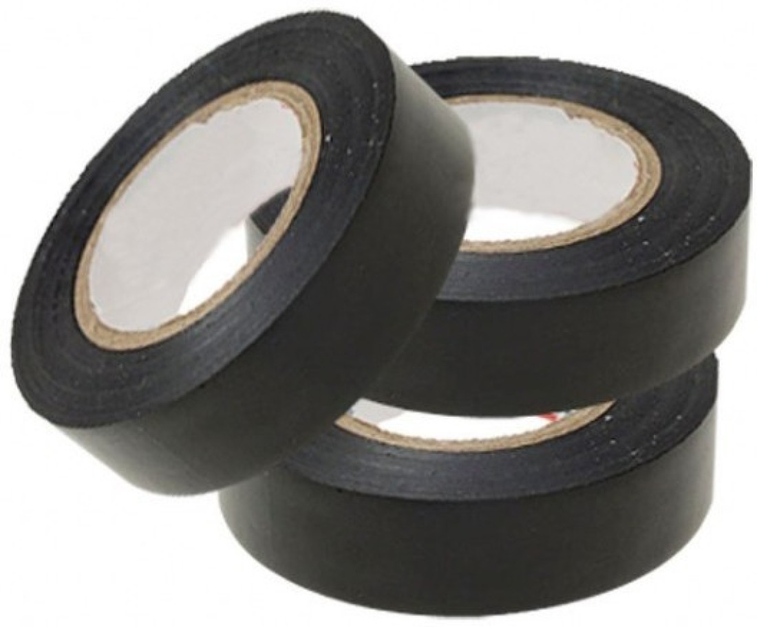 YUVAAN PVC Tape black/tape/10pes Price in India - Buy YUVAAN PVC Tape black/ tape/10pes online at