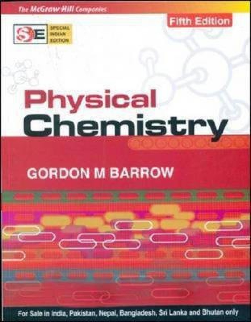 Physical Chemistry Sie Buy Physical Chemistry Sie by Barrow