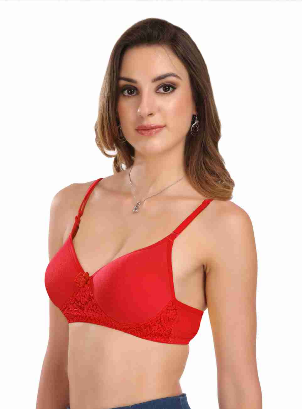 Featherline Women T-Shirt Heavily Padded Bra - Buy Featherline Women  T-Shirt Heavily Padded Bra Online at Best Prices in India