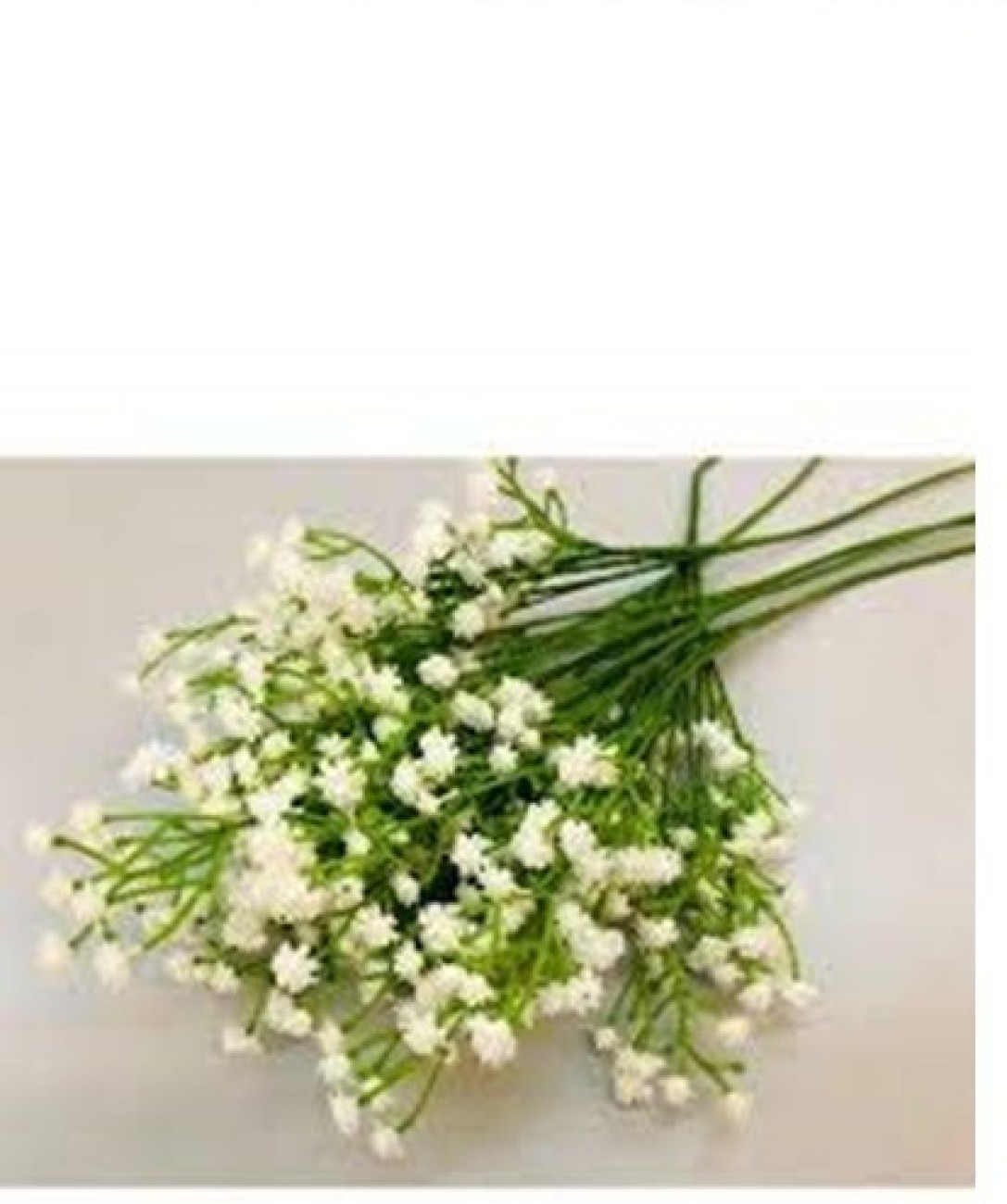 12PCS Long Stem Artificial Baby Breath Flowers Fake Real Touch