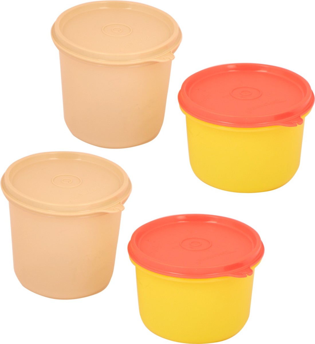 Tupperware Small Square Snack Containers Cubix 110ml 6pc