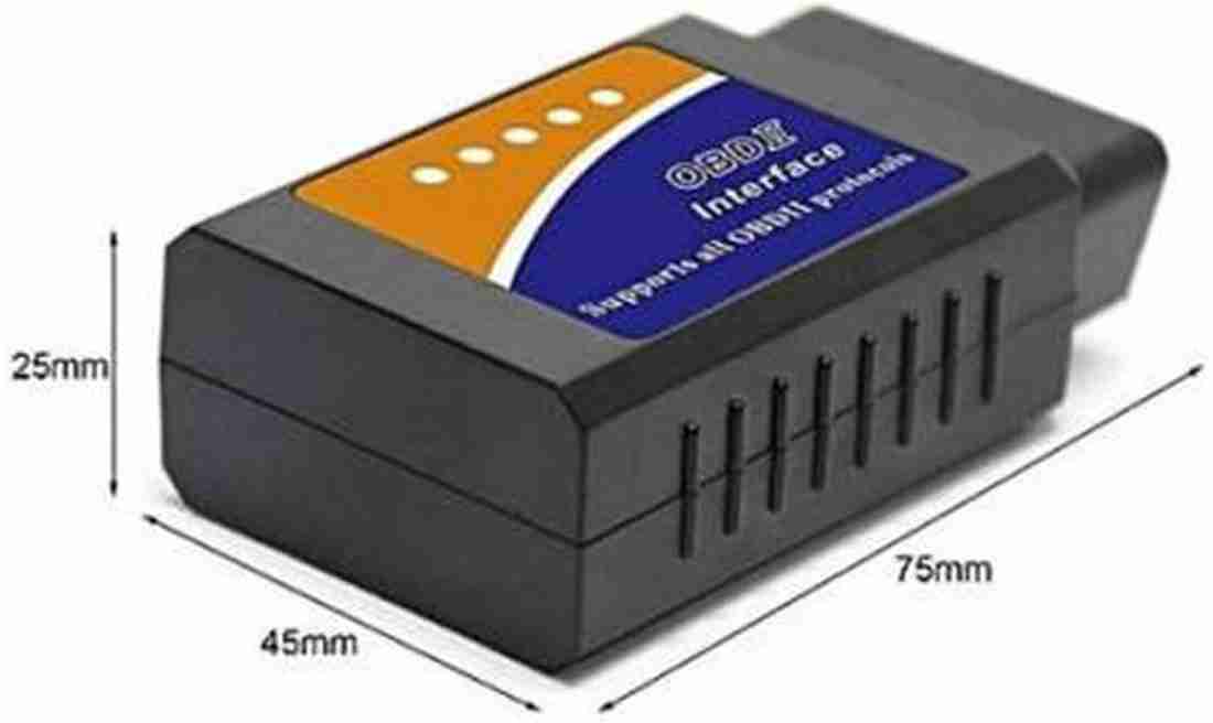 GadgetGuru Super Mini elm327 Bluetooth OBD2 OBD II Scanner ELM 327  Bluetooth Smart Car Diagnostic Interface