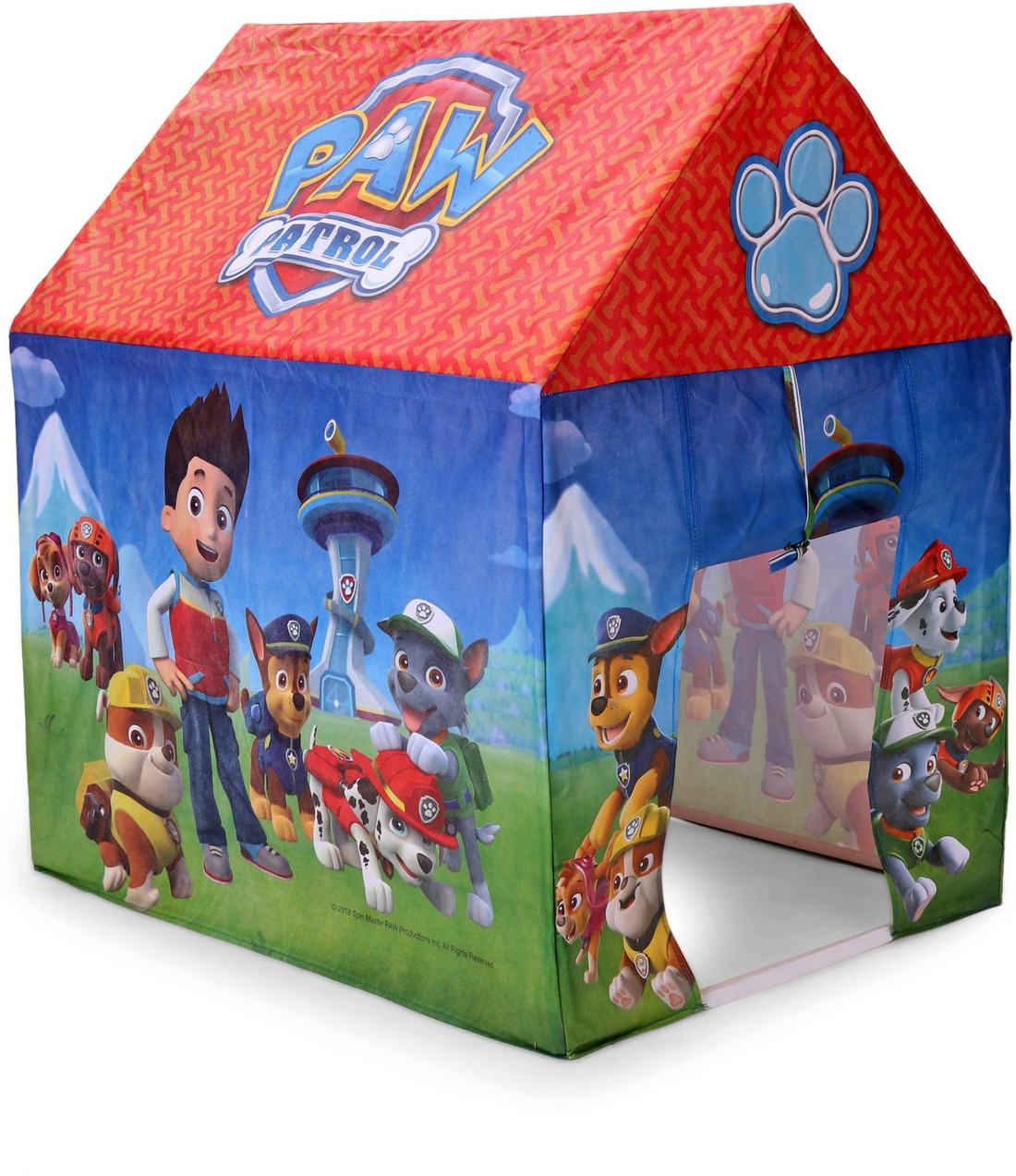IndusBay Paw Patrol Play Tent House for Kids Girls Pawpatrol Adventure Play House Pipe up Tent House Fun Cottage for Indoor or Outdoor Activity for Kids Girls Boy Paw