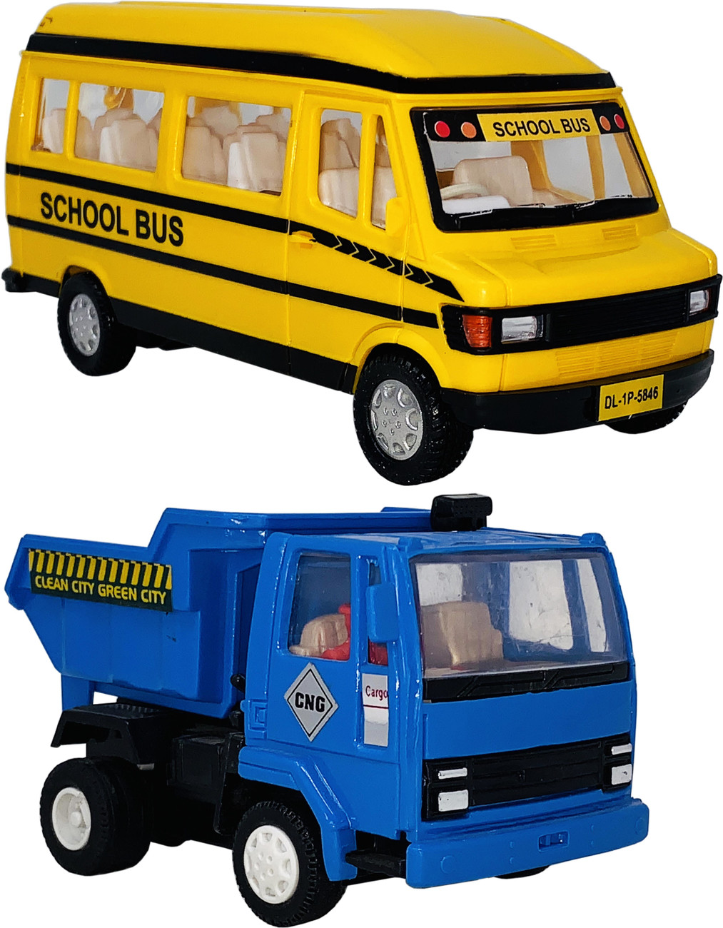 Plastic school bus toy sales