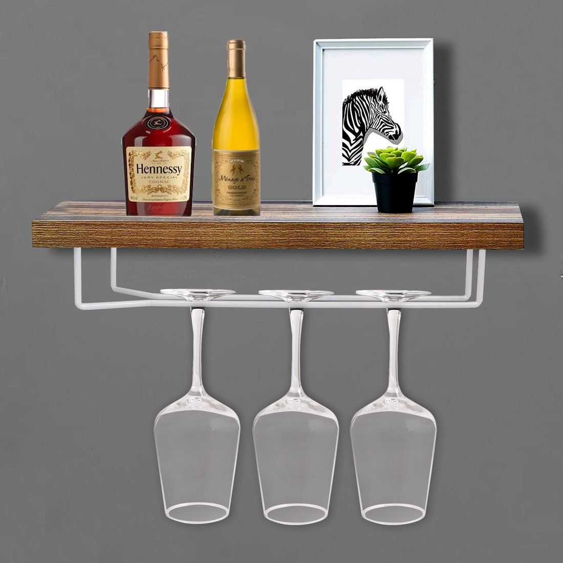 Beer best sale glass rack