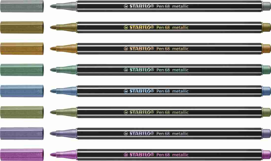 Stabilo Pen 68 Metallic - Premium (in Tin Box