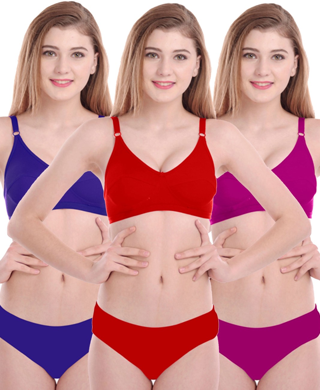 Buy Multicoloured Lingerie Sets for Women by CUP'S-IN Online