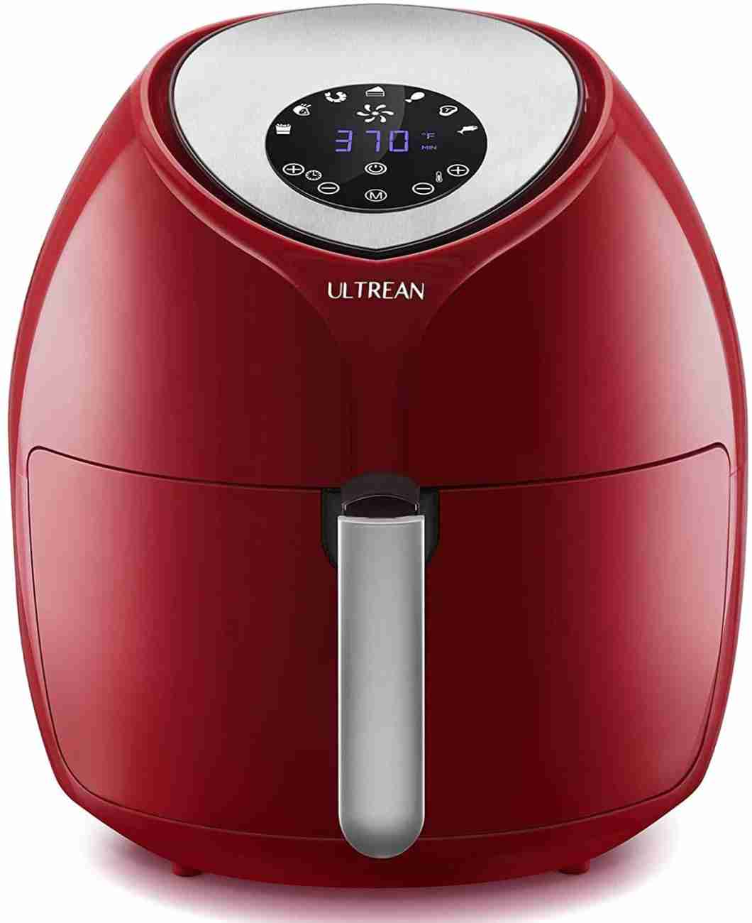 Ultrean 6 Quart Air Fryer, Large Family Size Electric Hot Air Fryers XL Oven Oilless Cooker with 7 Presets, LCD Digital Touch Screen and Nonstick