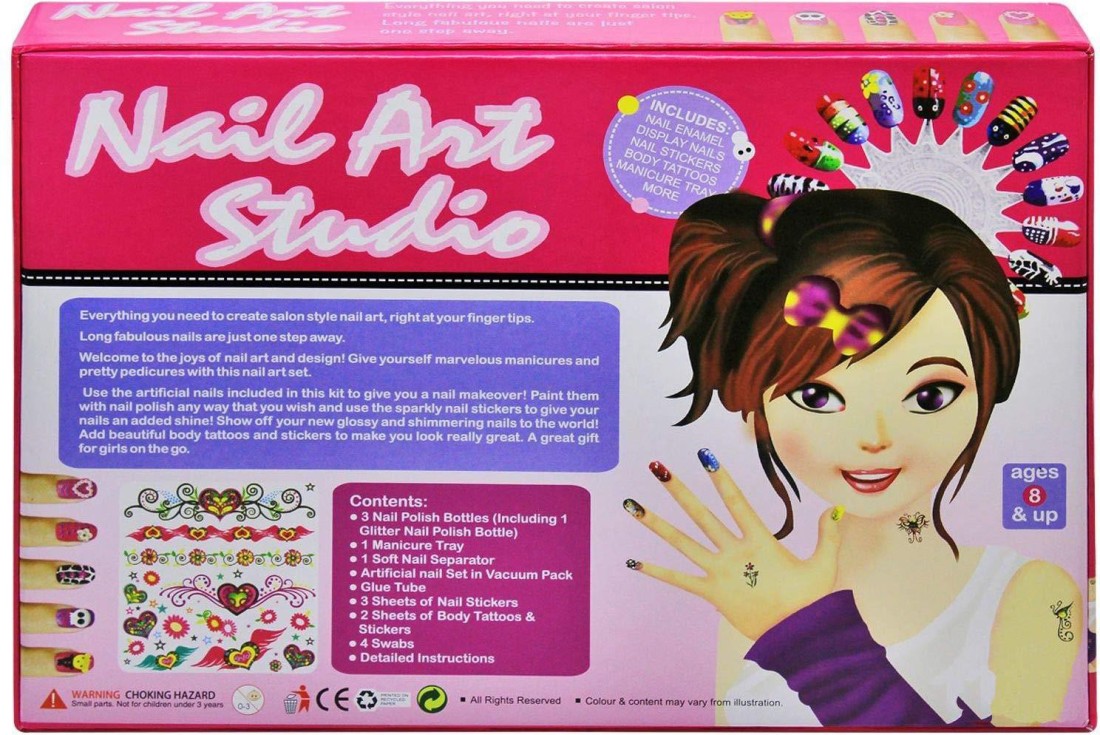 Nail Kit For Kids - Temu