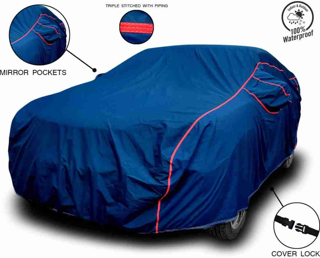SEBONGO Car Cover For Volkswagen Beetle (With Mirror Pockets