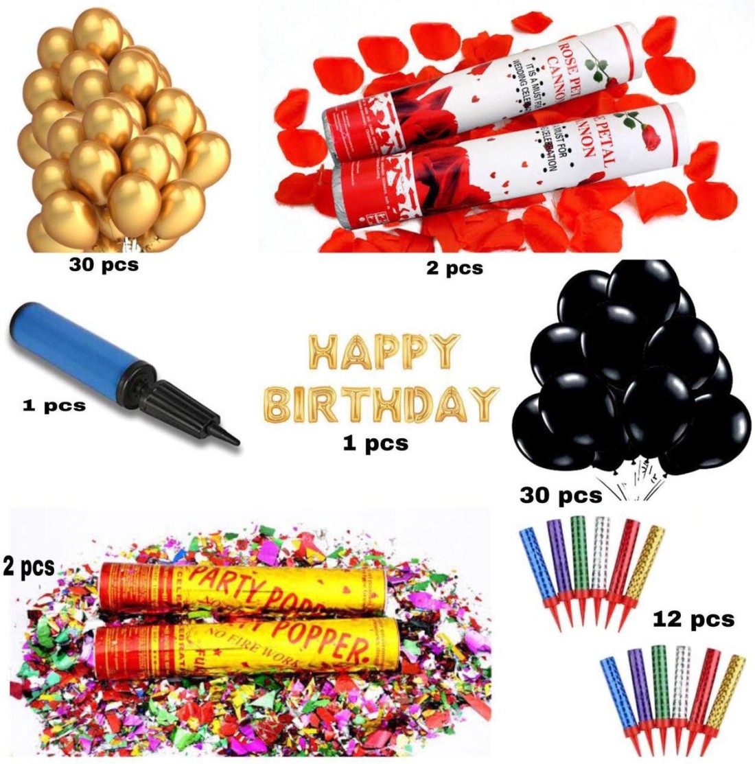 Balloon Arch Garland Decorating Strip Kit (Including 1 Roll 16.4ft Rubber Balloon  Tape Strip + 100 Pieces Dot Glue + 1 Ribbon + 1 Hand Balloon Pump,  Multicolour) - Party Propz: Online Party Supply And Birthday Decoration  Product Store